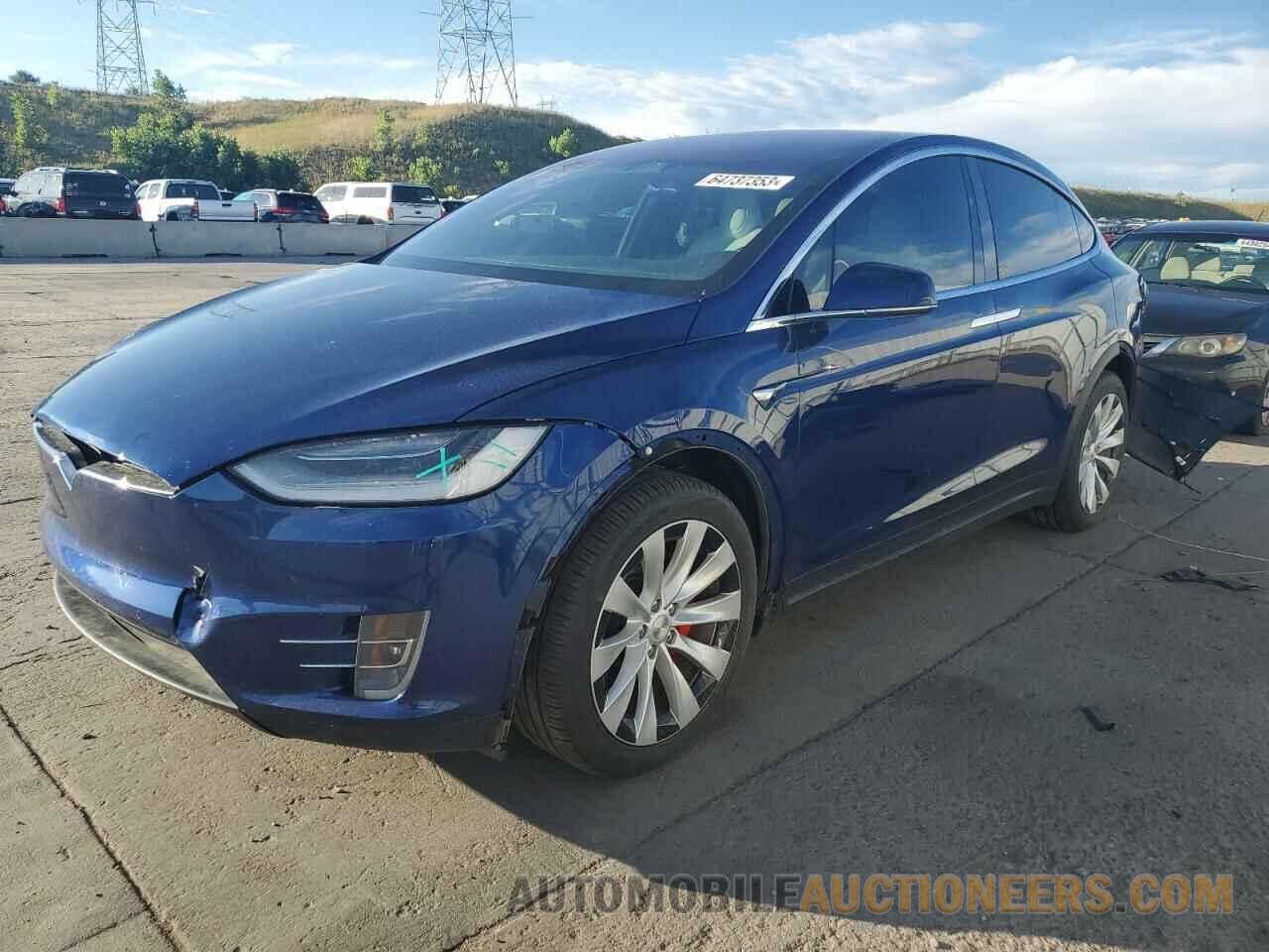 5YJXCBE45LF280193 TESLA MODEL X 2020