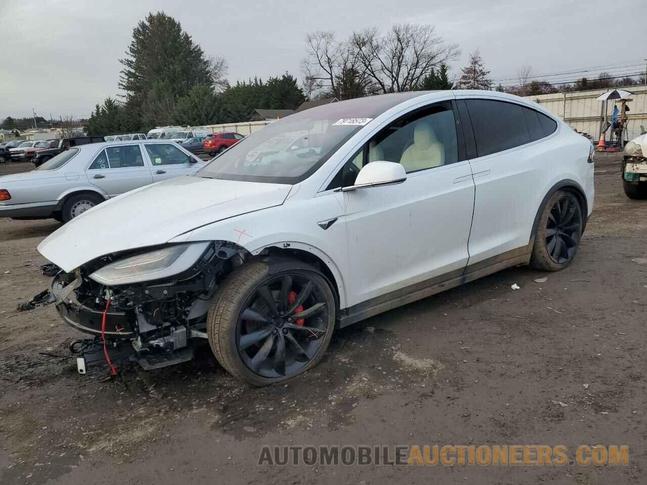 5YJXCBE47LF247423 TESLA MODEL X 2020