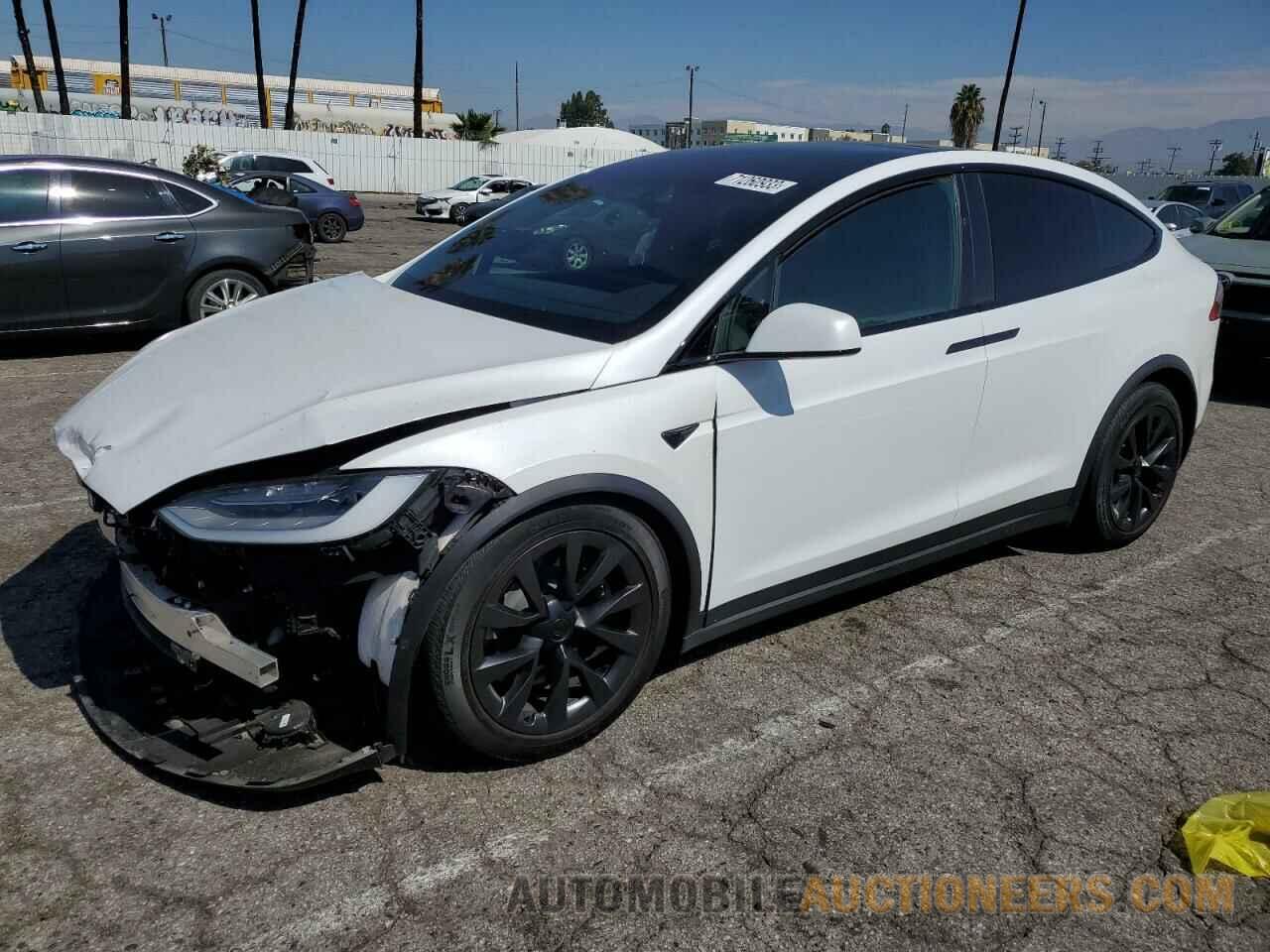 5YJXCBE54MF326381 TESLA MODEL X 2021