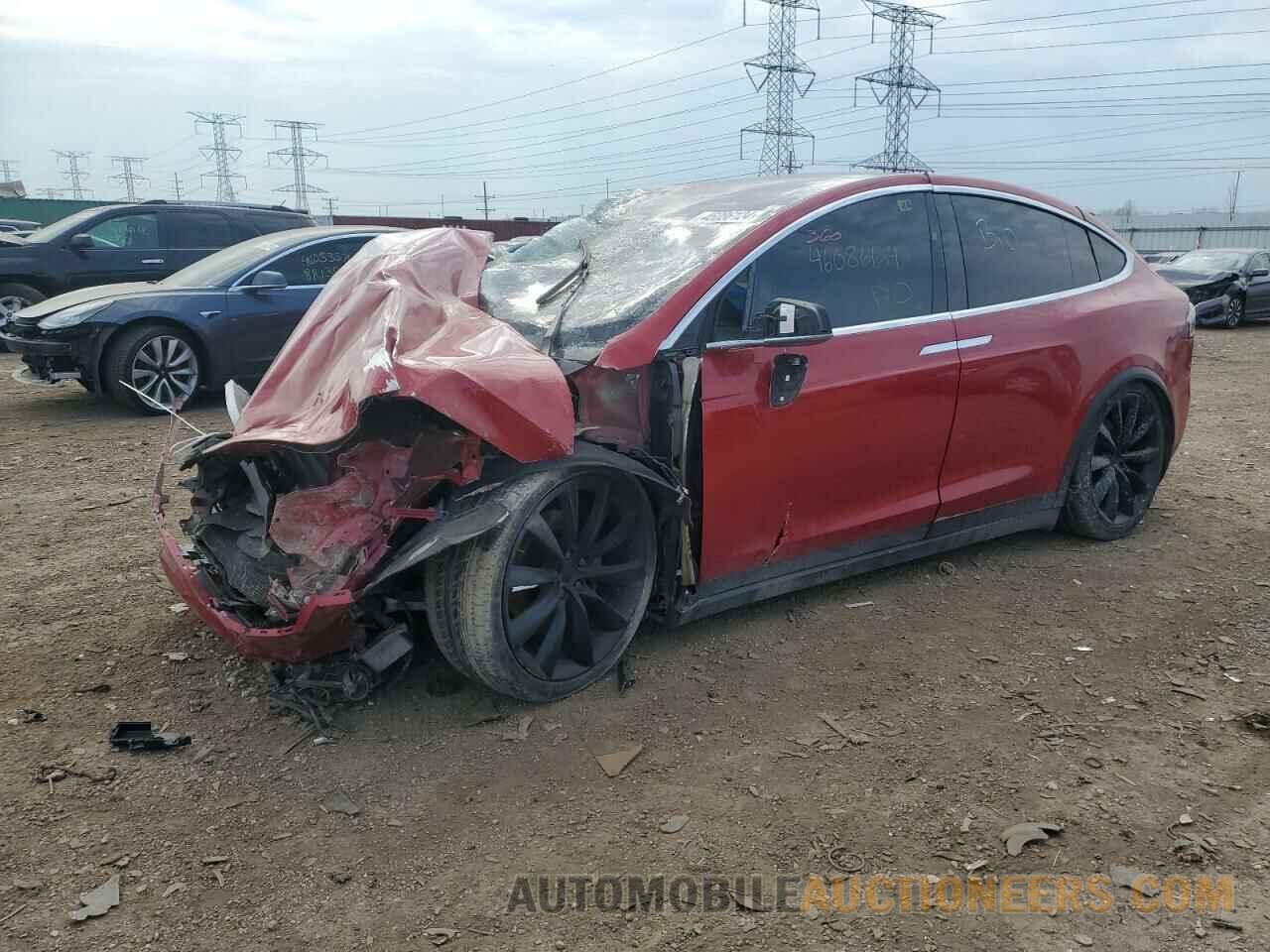 5YJXCDE21LF239201 TESLA MODEL X 2020