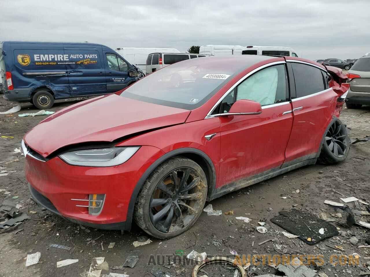 5YJXCDE22LF250580 TESLA MODEL X 2020