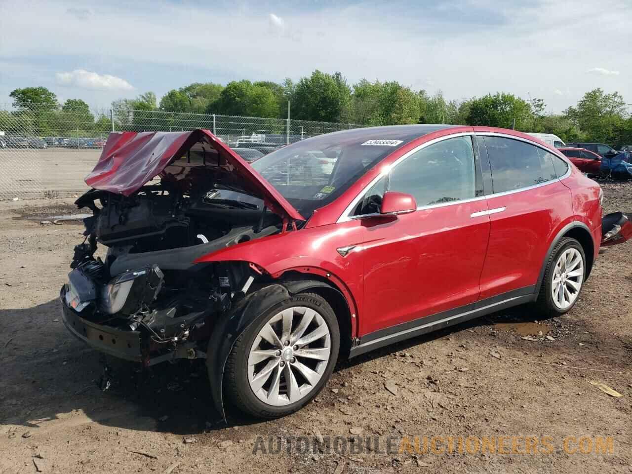 5YJXCDE24HF070881 TESLA MODEL X 2017