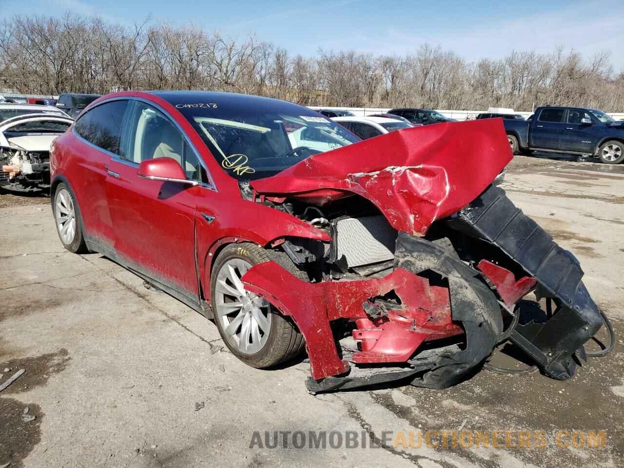 5YJXCDE2XHF040218 TESLA MODEL X 2017