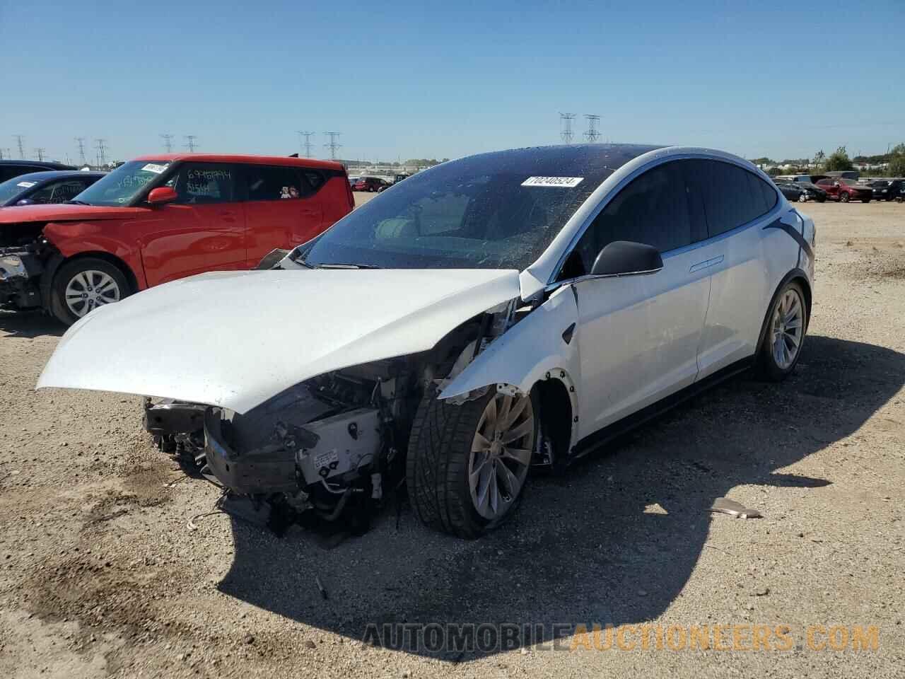 5YJXCDE40MF322122 TESLA MODEL X 2021