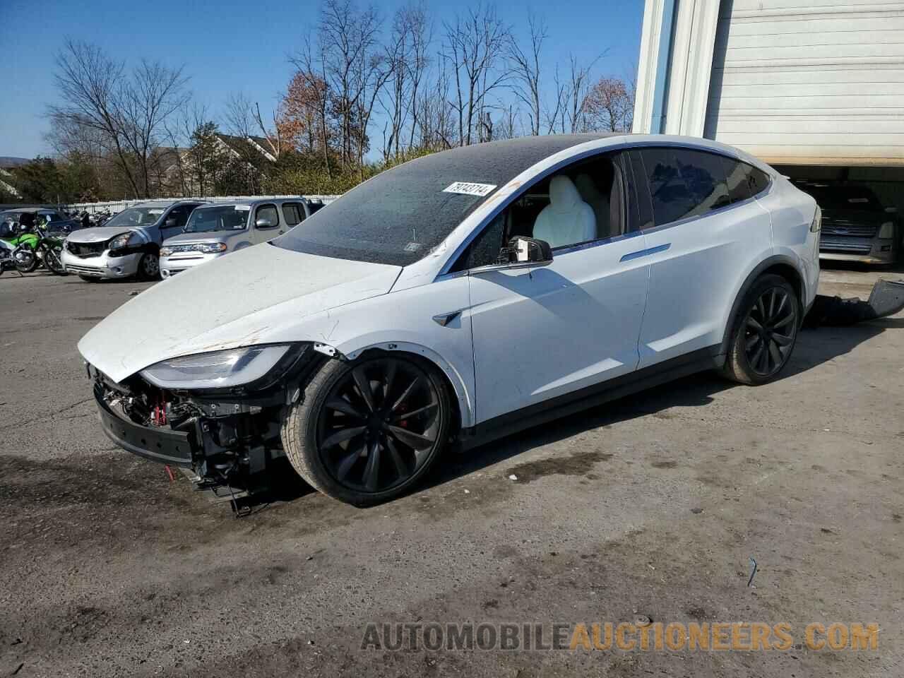 5YJXCDE45LF298673 TESLA MODEL X 2020