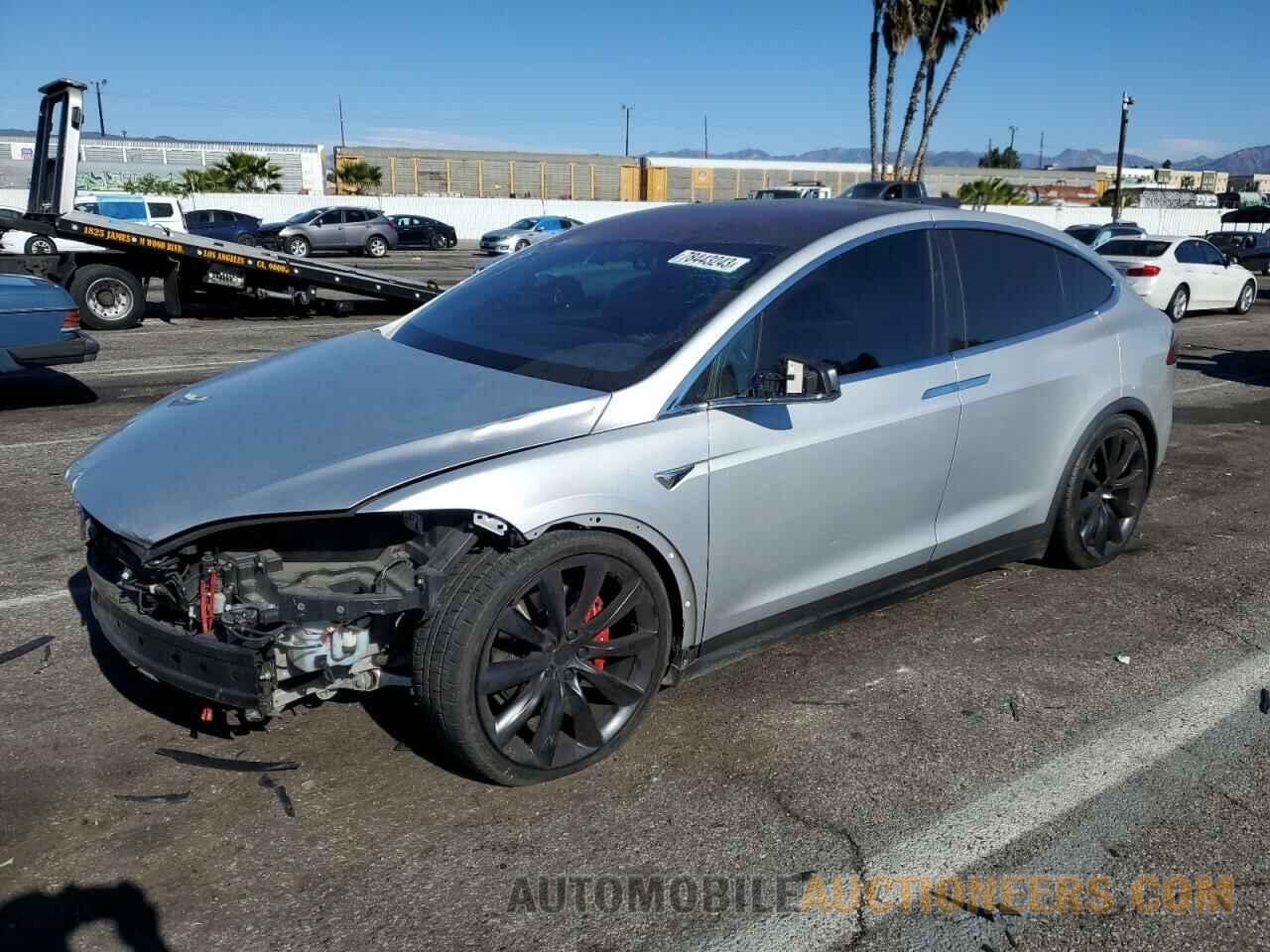 5YJXCDE48HF061313 TESLA MODEL X 2017