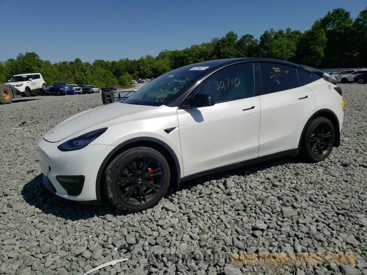 5YJYGAEE1MF283850 TESLA MODEL Y 2021