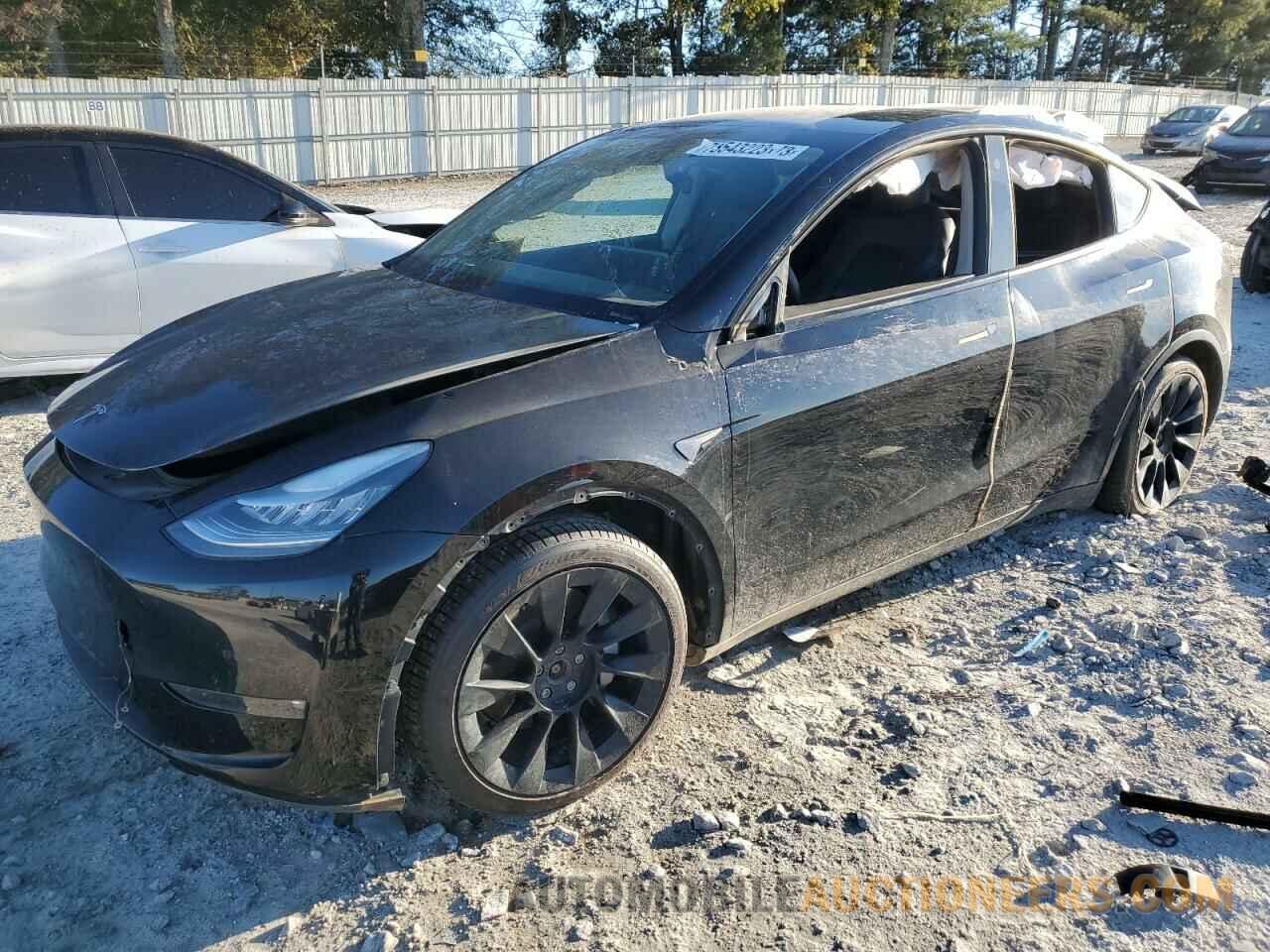 5YJYGAEE2MF112086 TESLA MODEL Y 2021