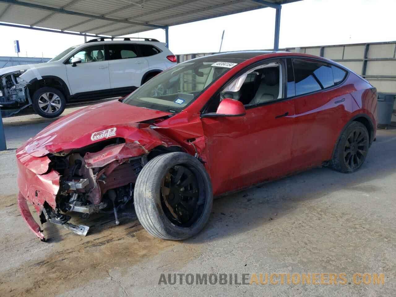 5YJYGAEE2MF115277 TESLA MODEL Y 2021