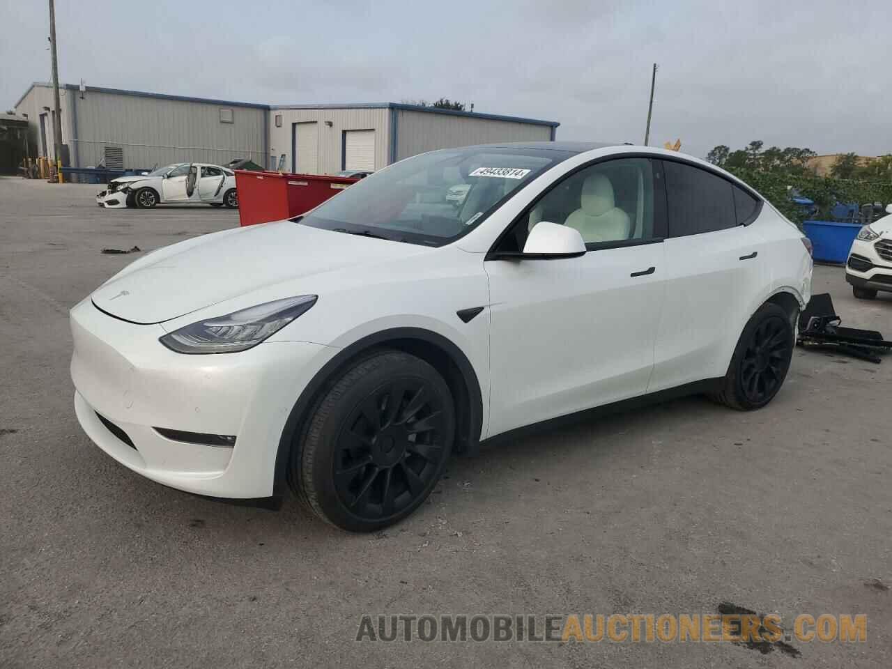 5YJYGAEE2MF144472 TESLA MODEL Y 2021