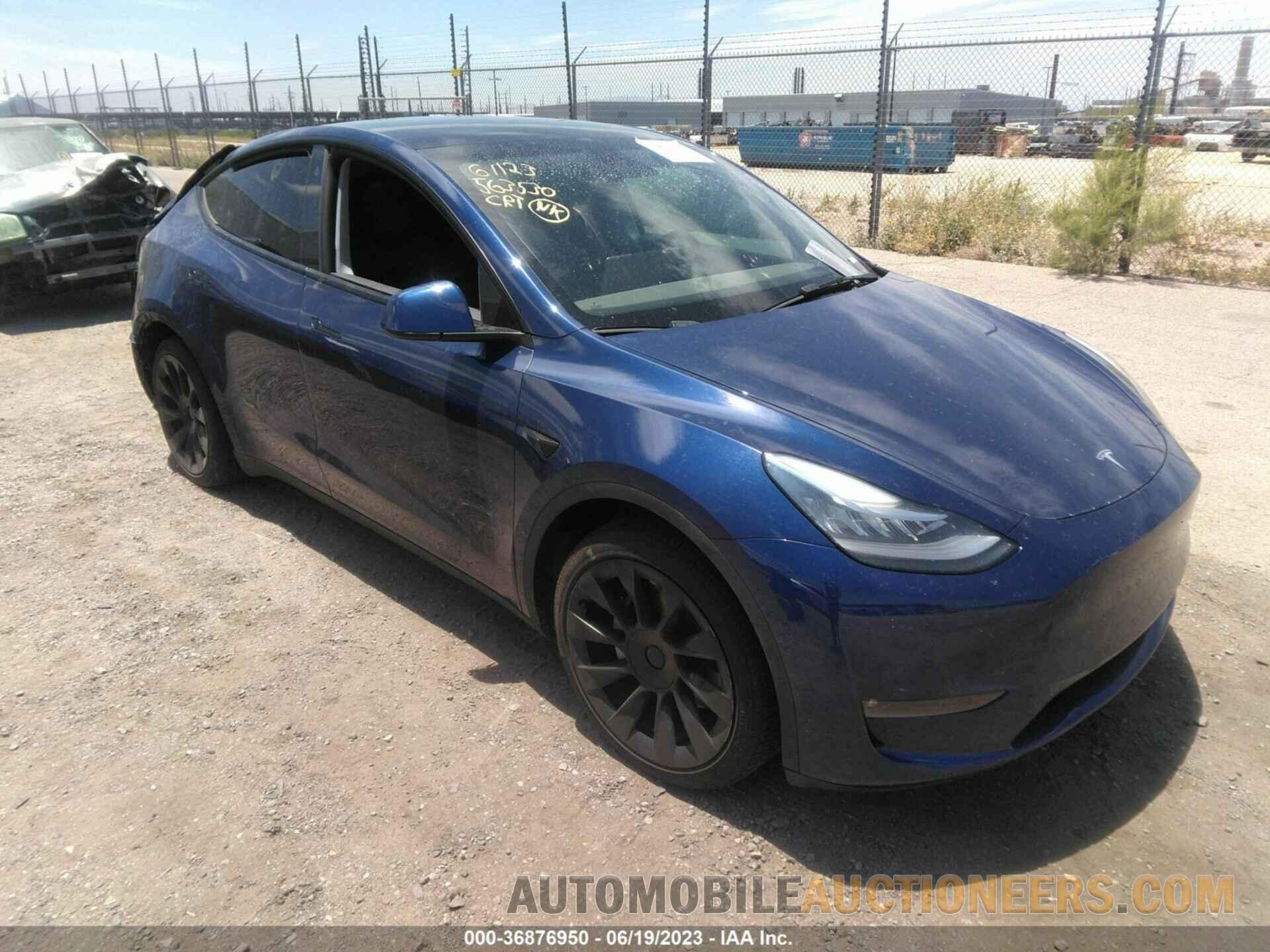 5YJYGAEE2MF188391 TESLA MODEL Y 2021