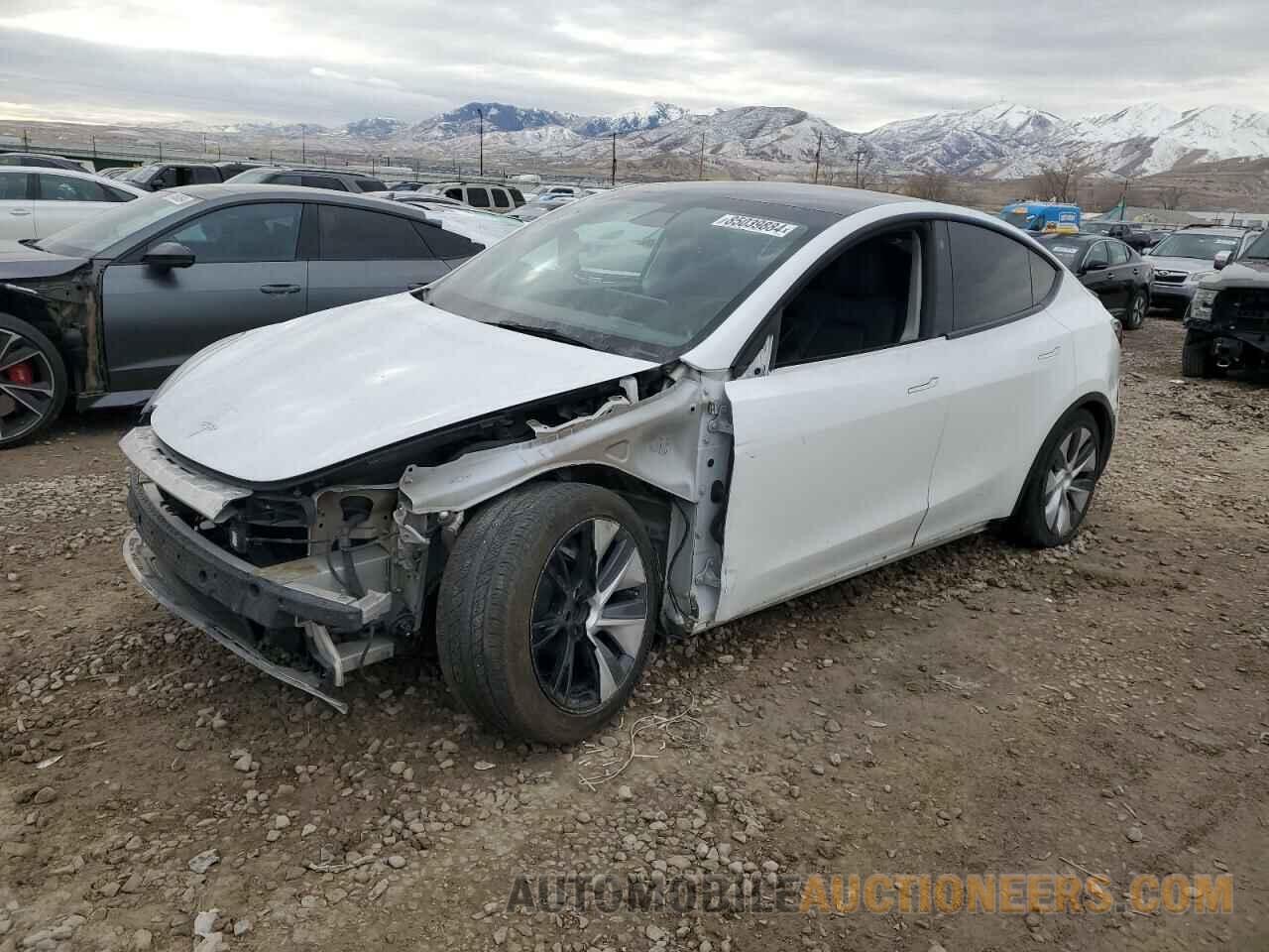 5YJYGAEE2MF208350 TESLA MODEL Y 2021