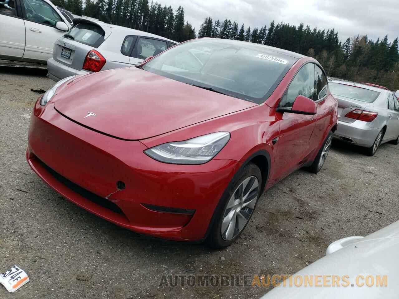 5YJYGAEE2MF285977 TESLA MODEL Y 2021