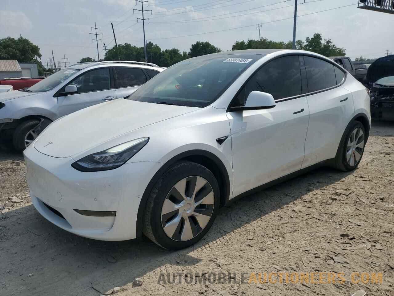 5YJYGAEE3MF186360 TESLA MODEL Y 2021