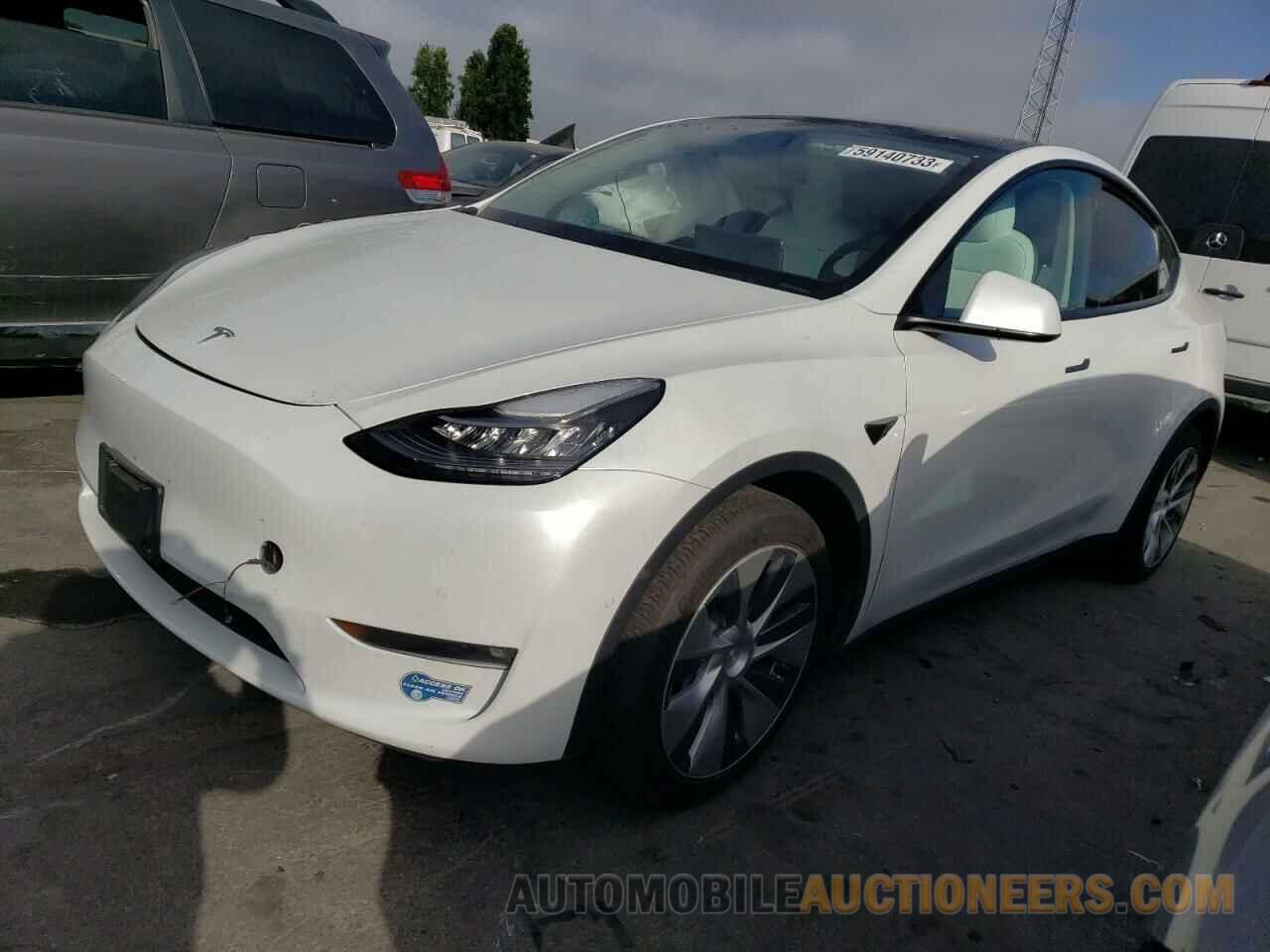 5YJYGAEE3MF197603 TESLA MODEL Y 2021