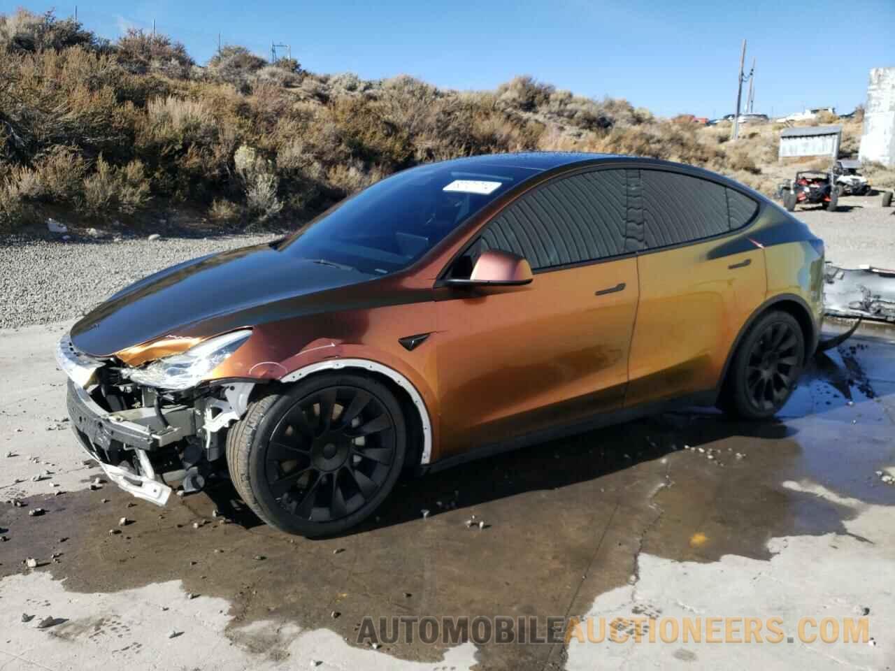 5YJYGAEE3MF254821 TESLA MODEL Y 2021