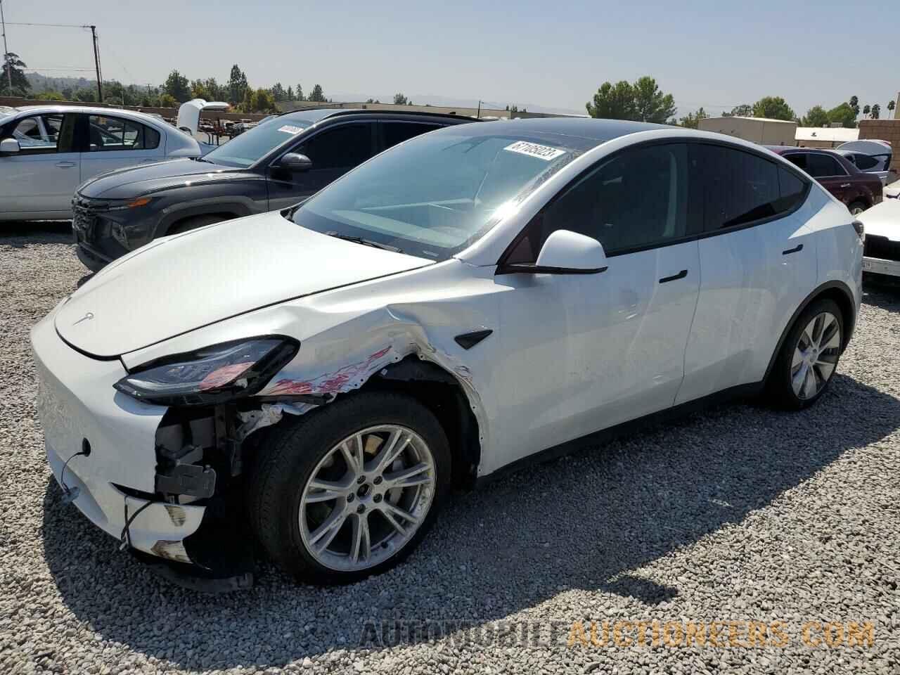 5YJYGAEE3MF302222 TESLA MODEL Y 2021