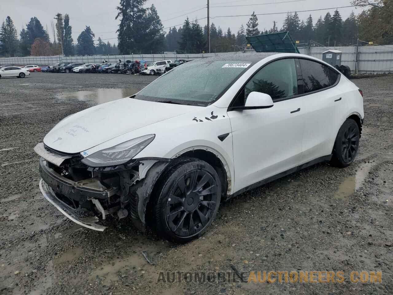 5YJYGAEE4MF142836 TESLA MODEL Y 2021