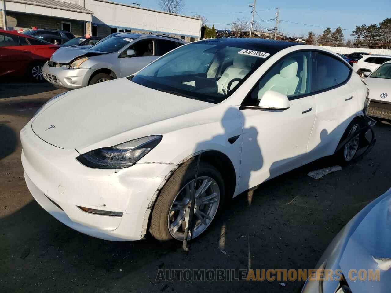 5YJYGAEE4MF238191 TESLA MODEL Y 2021