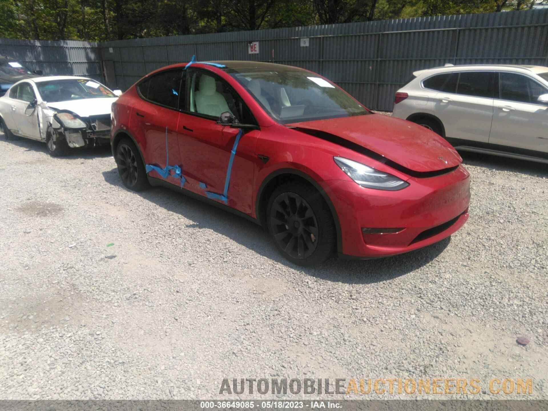 5YJYGAEE4MF294244 TESLA MODEL Y 2021