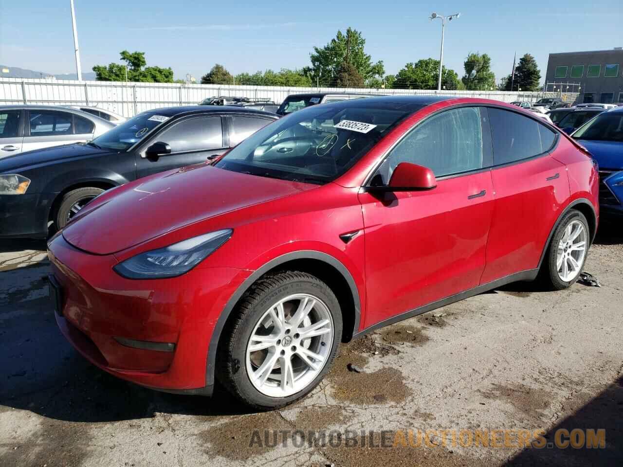 5YJYGAEE5MF185355 TESLA MODEL Y 2021