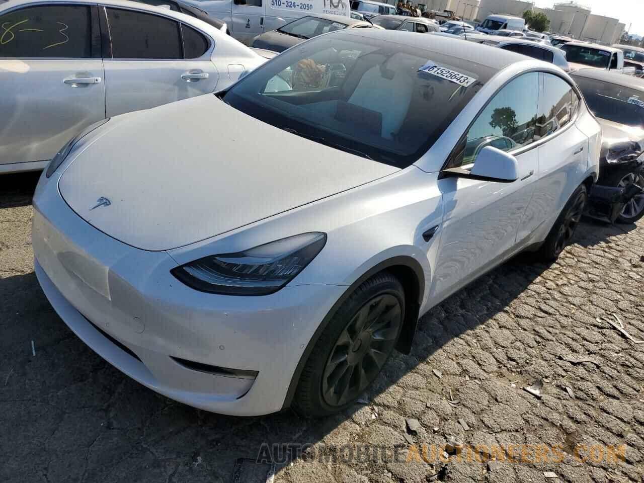 5YJYGAEE5MF196906 TESLA MODEL Y 2021