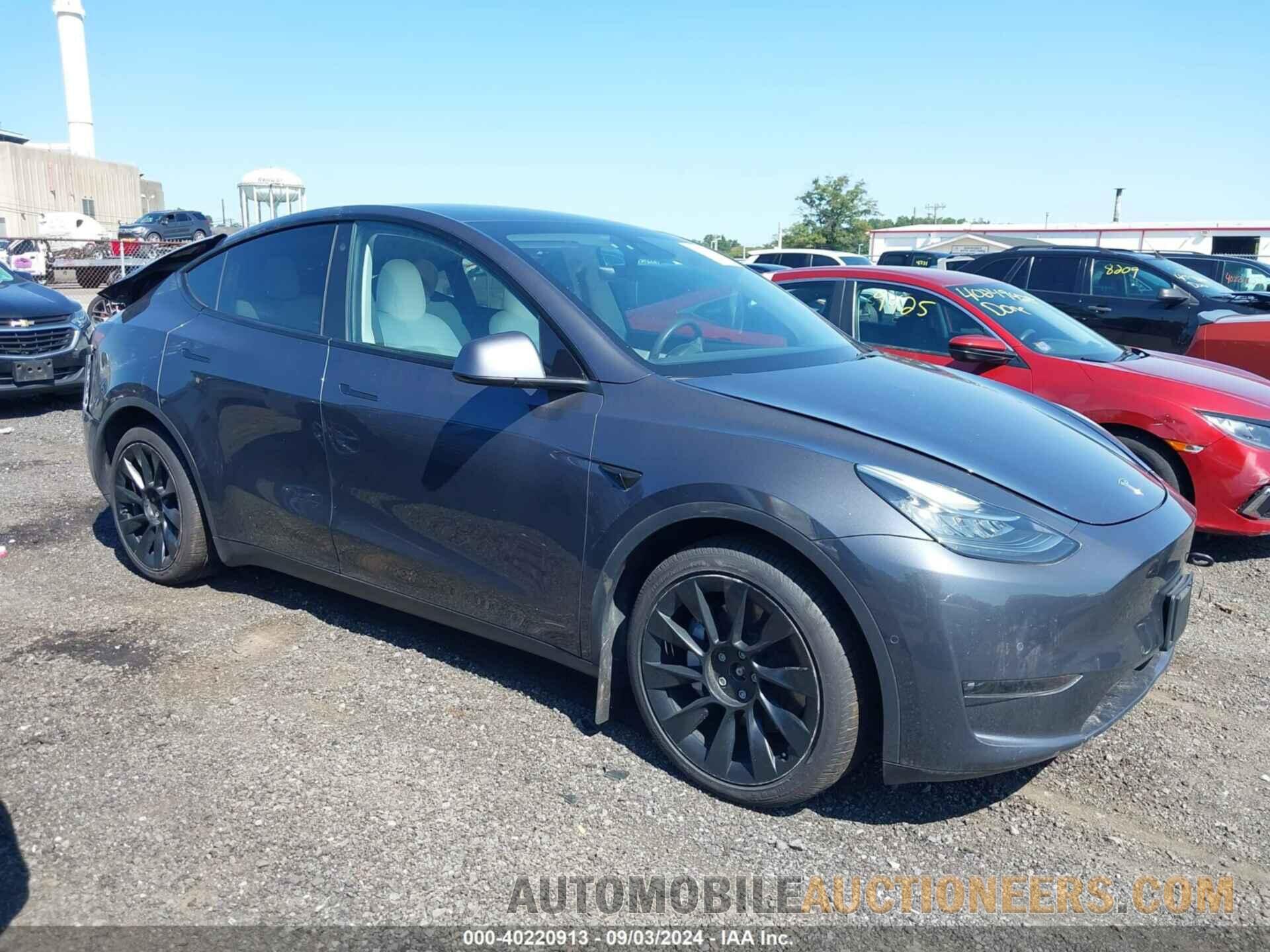 5YJYGAEE5MF201182 TESLA MODEL Y 2021