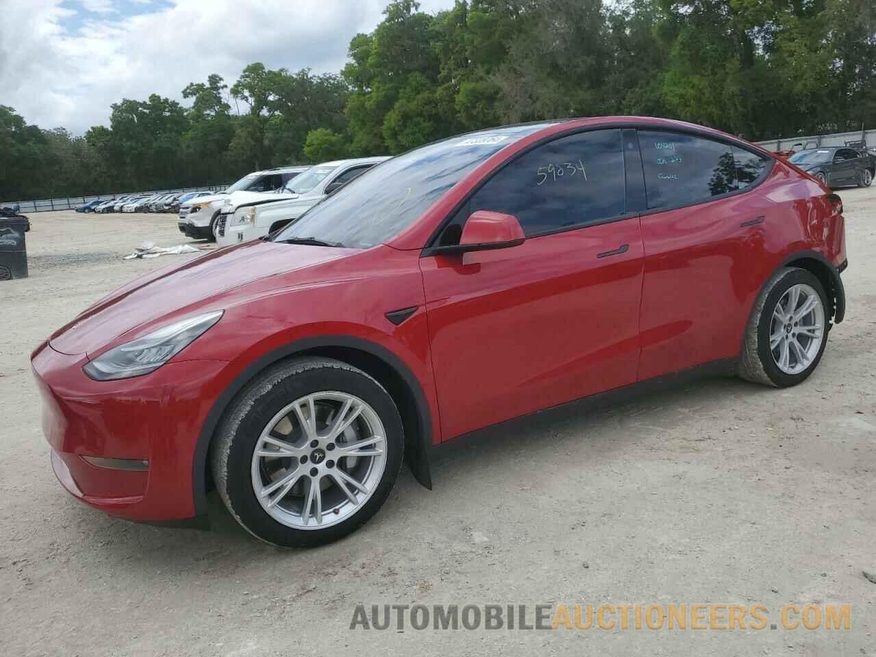 5YJYGAEE5MF268476 TESLA MODEL Y 2021