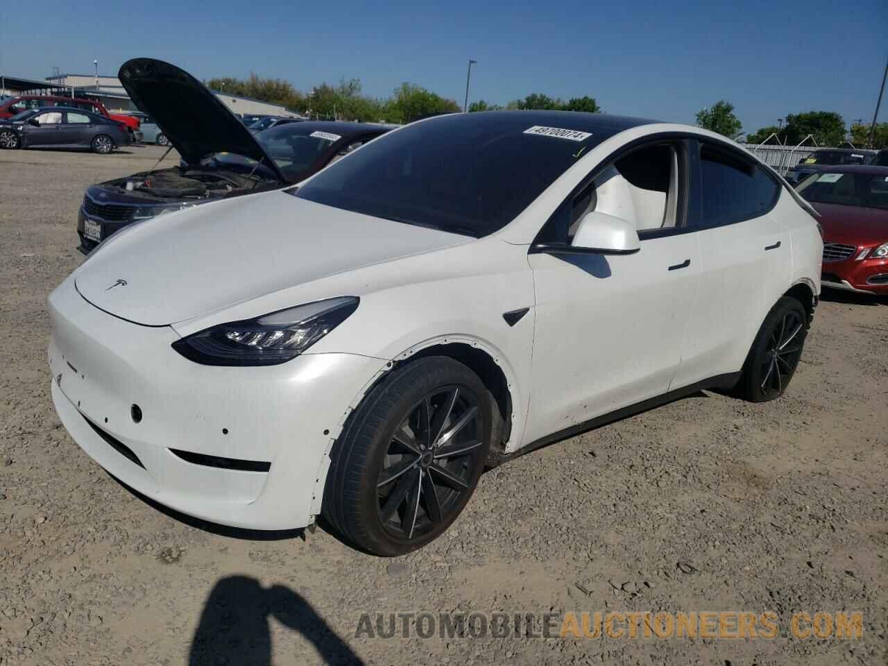 5YJYGAEE5MF287318 TESLA MODEL Y 2021