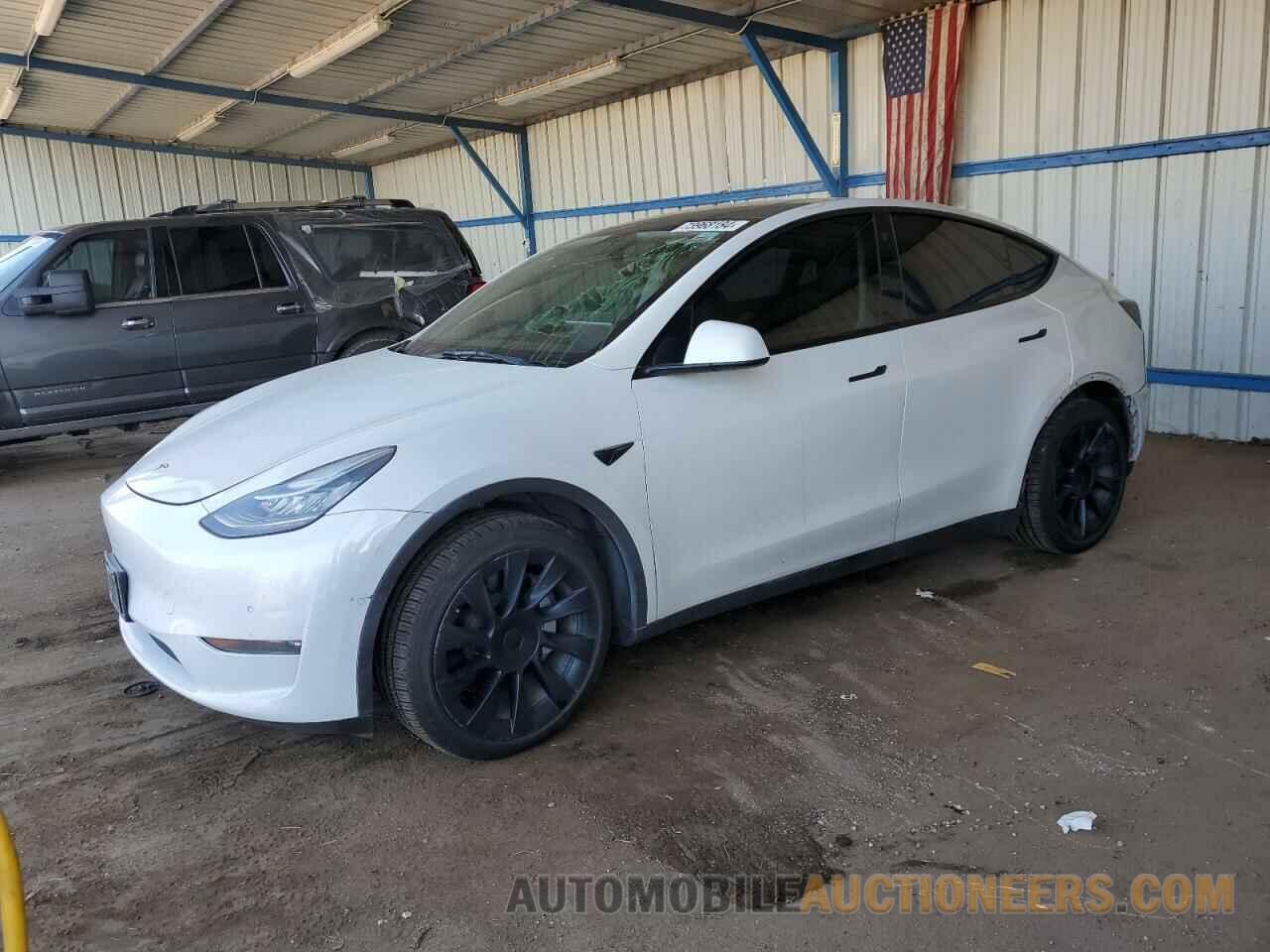 5YJYGAEE6MF207315 TESLA MODEL Y 2021