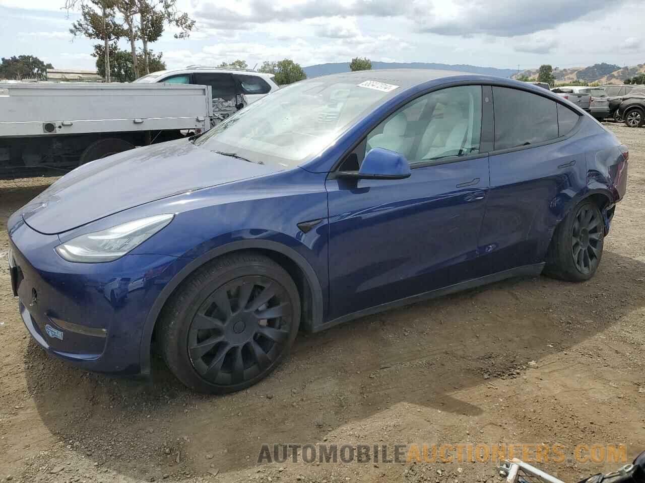 5YJYGAEE7MF205265 TESLA MODEL Y 2021