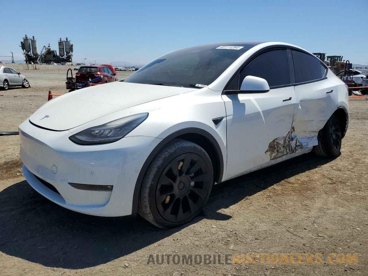 5YJYGAEE8MF143648 TESLA MODEL Y 2021