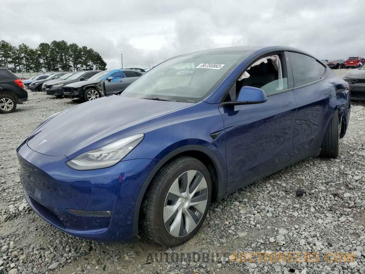 5YJYGAEE8MF193322 TESLA MODEL Y 2021