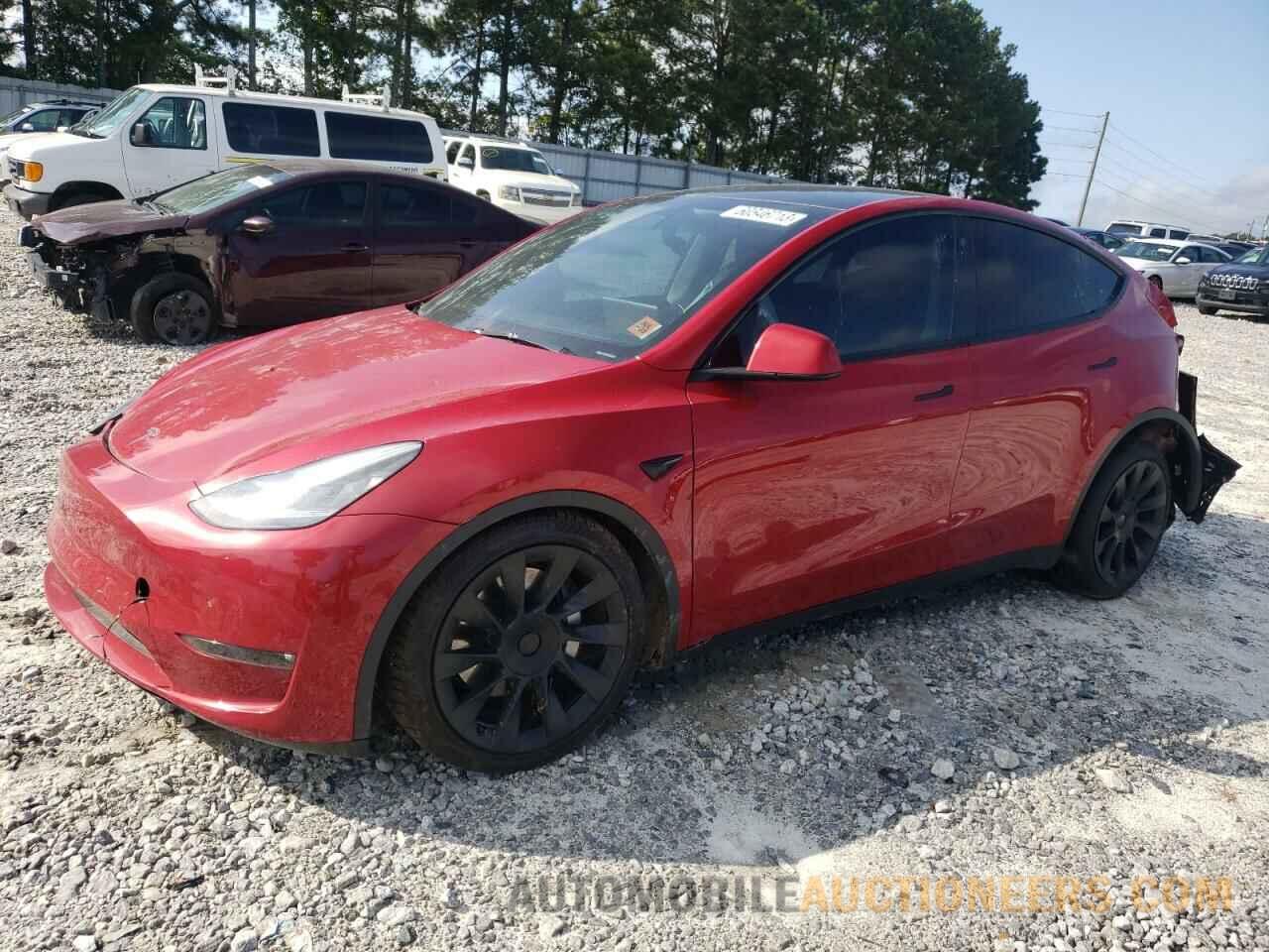 5YJYGAEE9MF184838 TESLA MODEL Y 2021