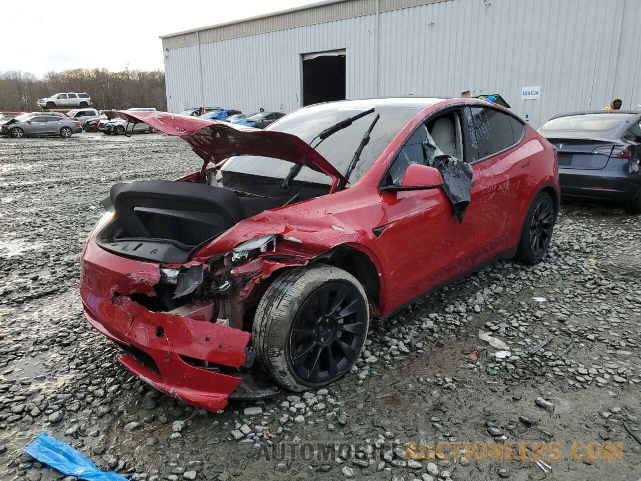 5YJYGAEEXMF138015 TESLA MODEL Y 2021