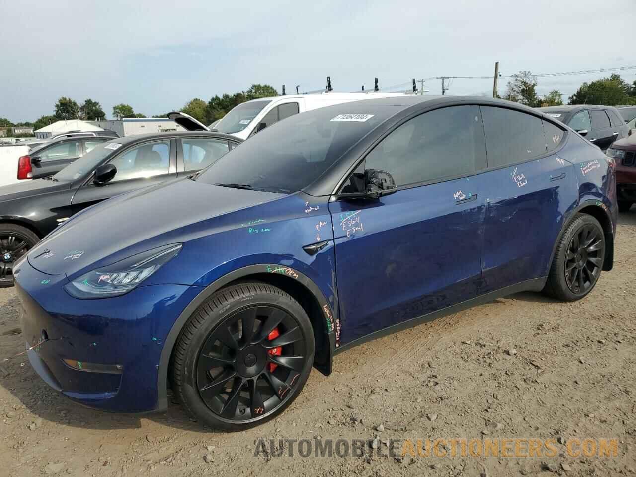 5YJYGAEEXMF300788 TESLA MODEL Y 2021