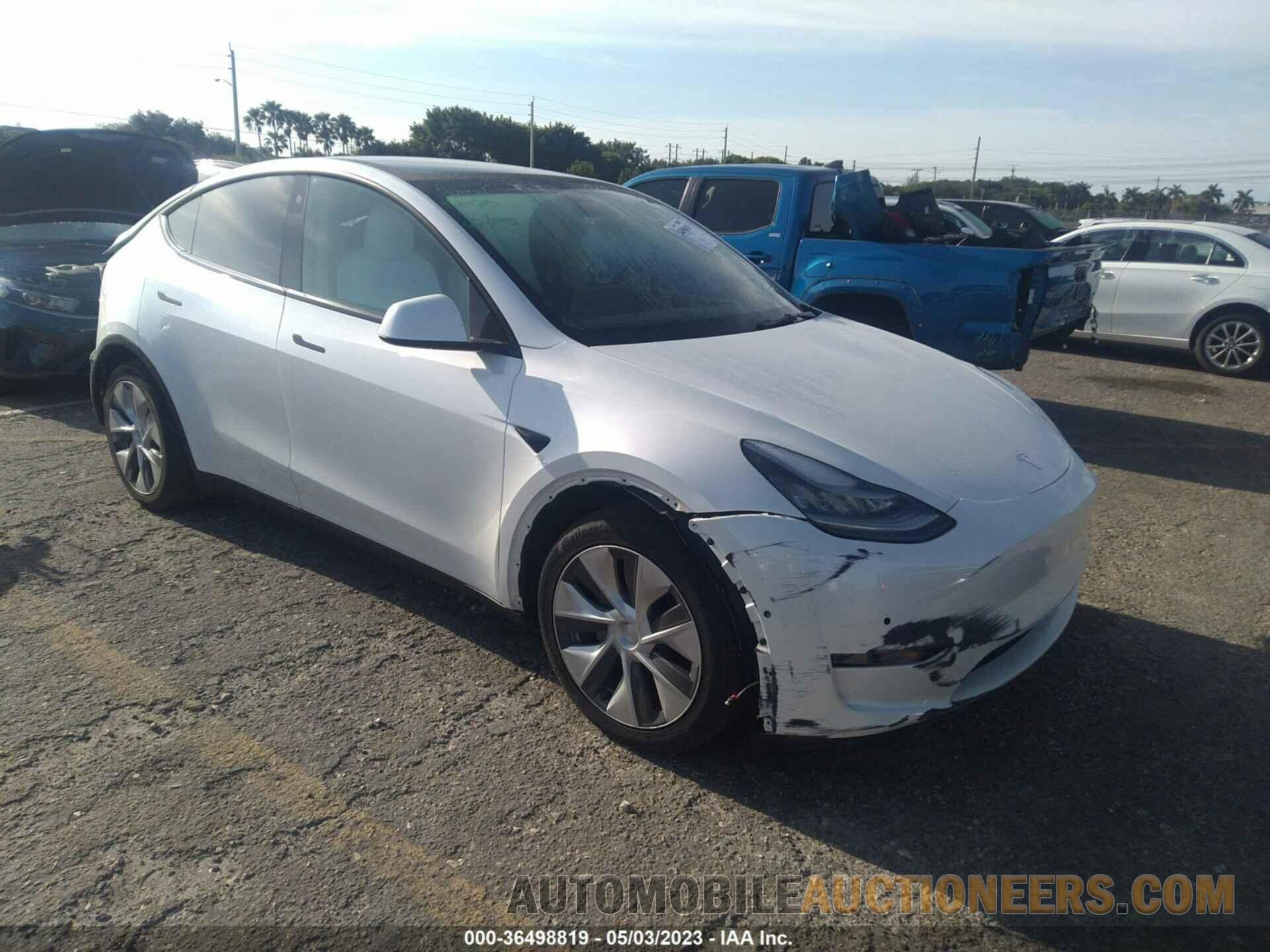 5YJYGDED1MF122018 TESLA MODEL Y 2021