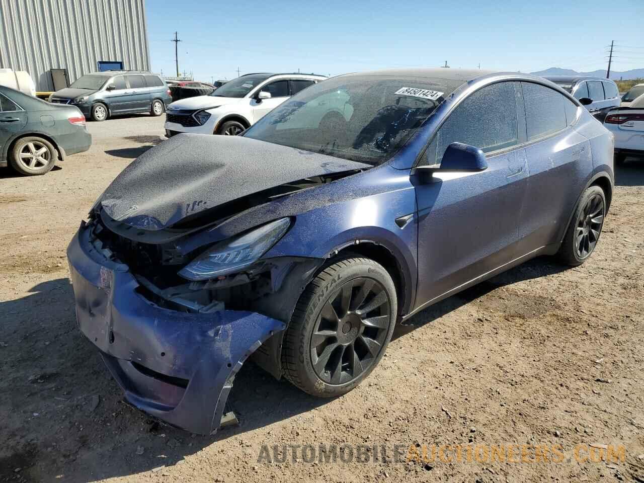 5YJYGDED1MF124206 TESLA MODEL Y 2021