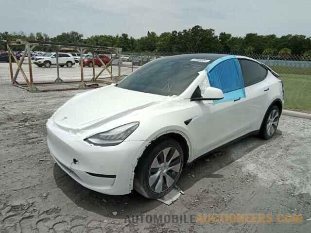 5YJYGDED2MF113988 TESLA MODEL Y 2021