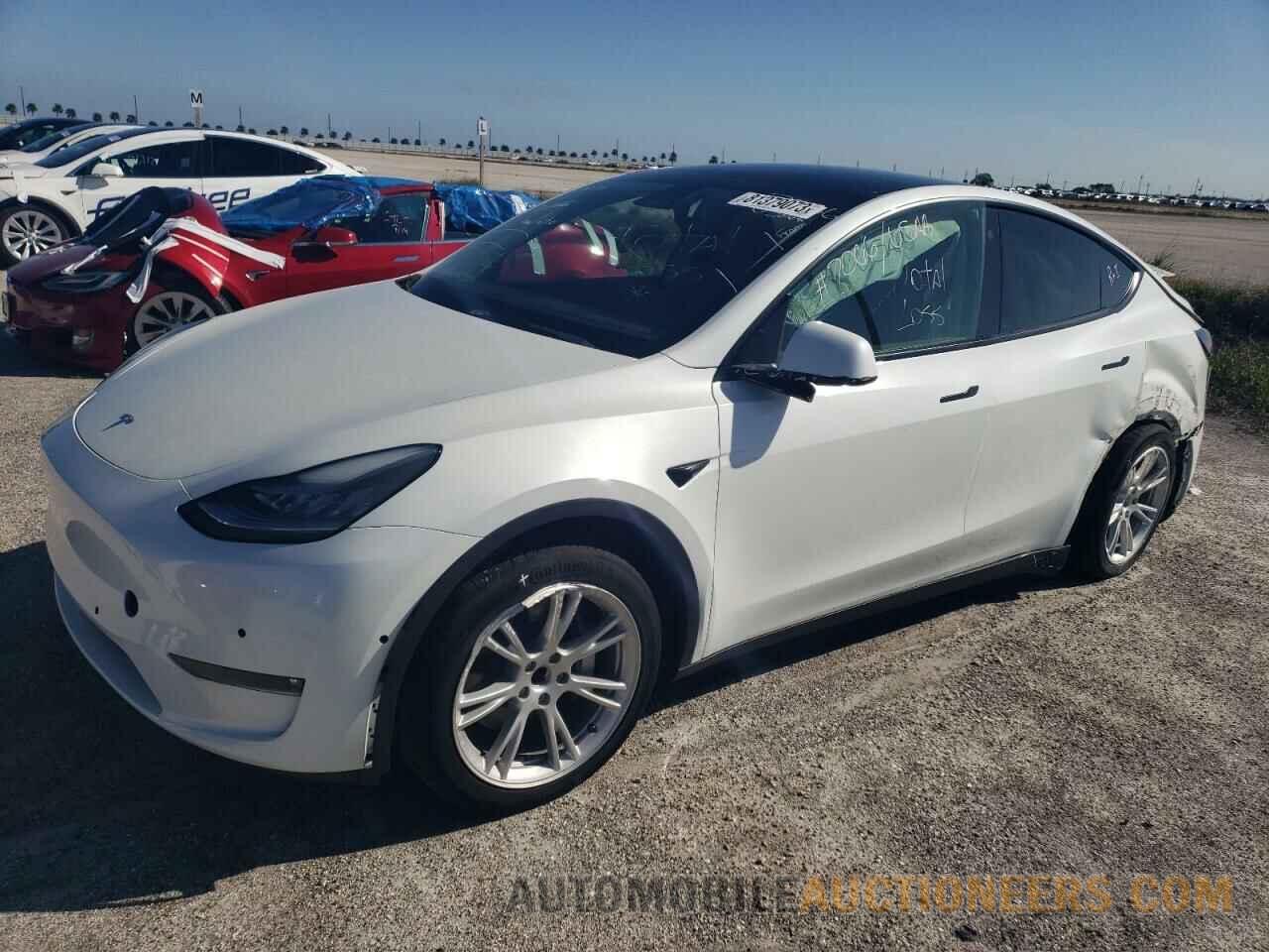 5YJYGDED3MF116432 TESLA MODEL Y 2021