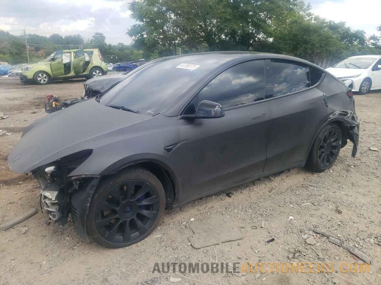 5YJYGDED3MF124675 TESLA MODEL Y 2021