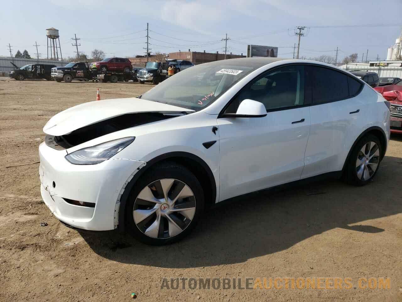 5YJYGDED5MF116402 TESLA MODEL Y 2021