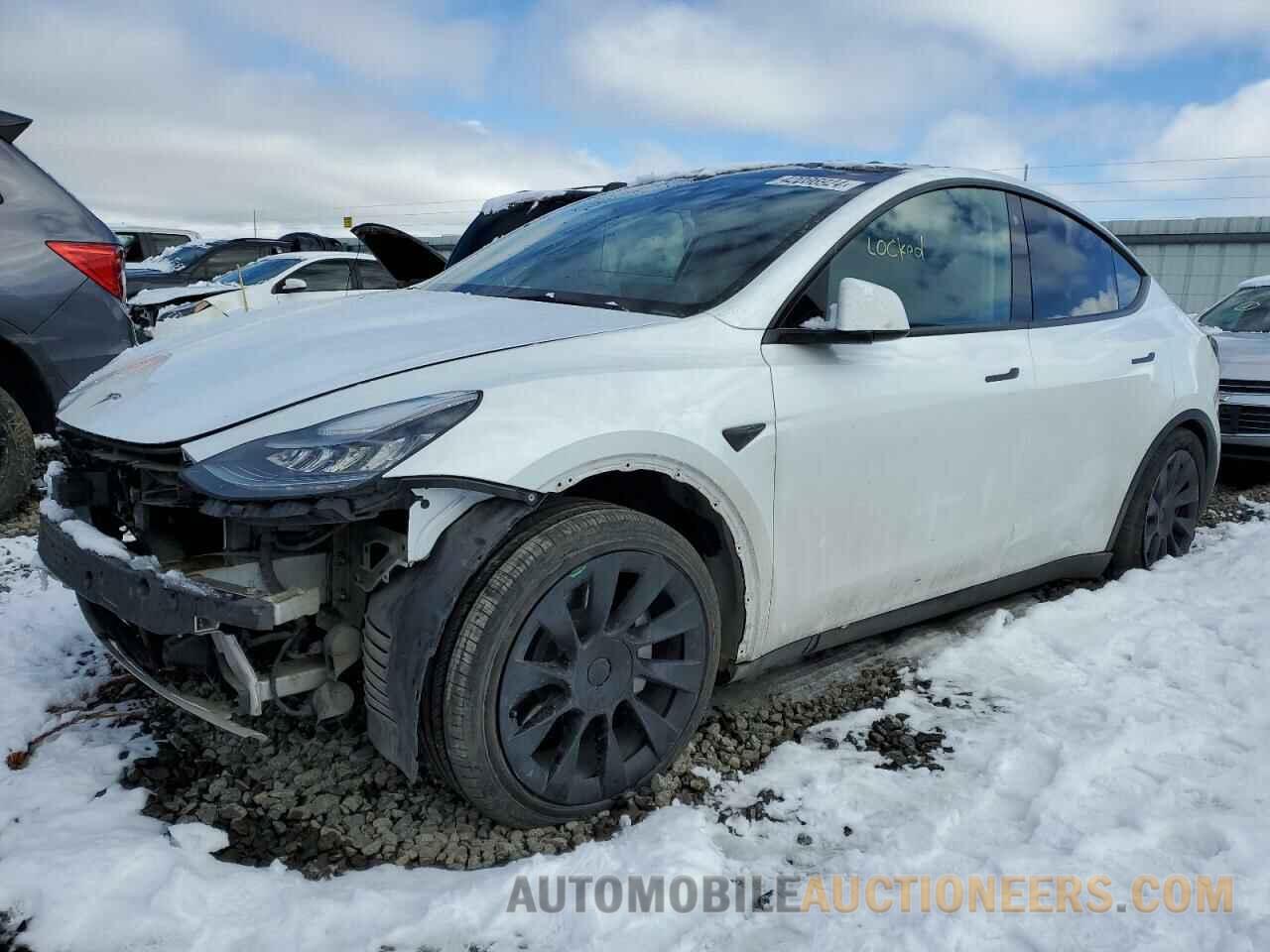 5YJYGDED6MF103724 TESLA MODEL Y 2021