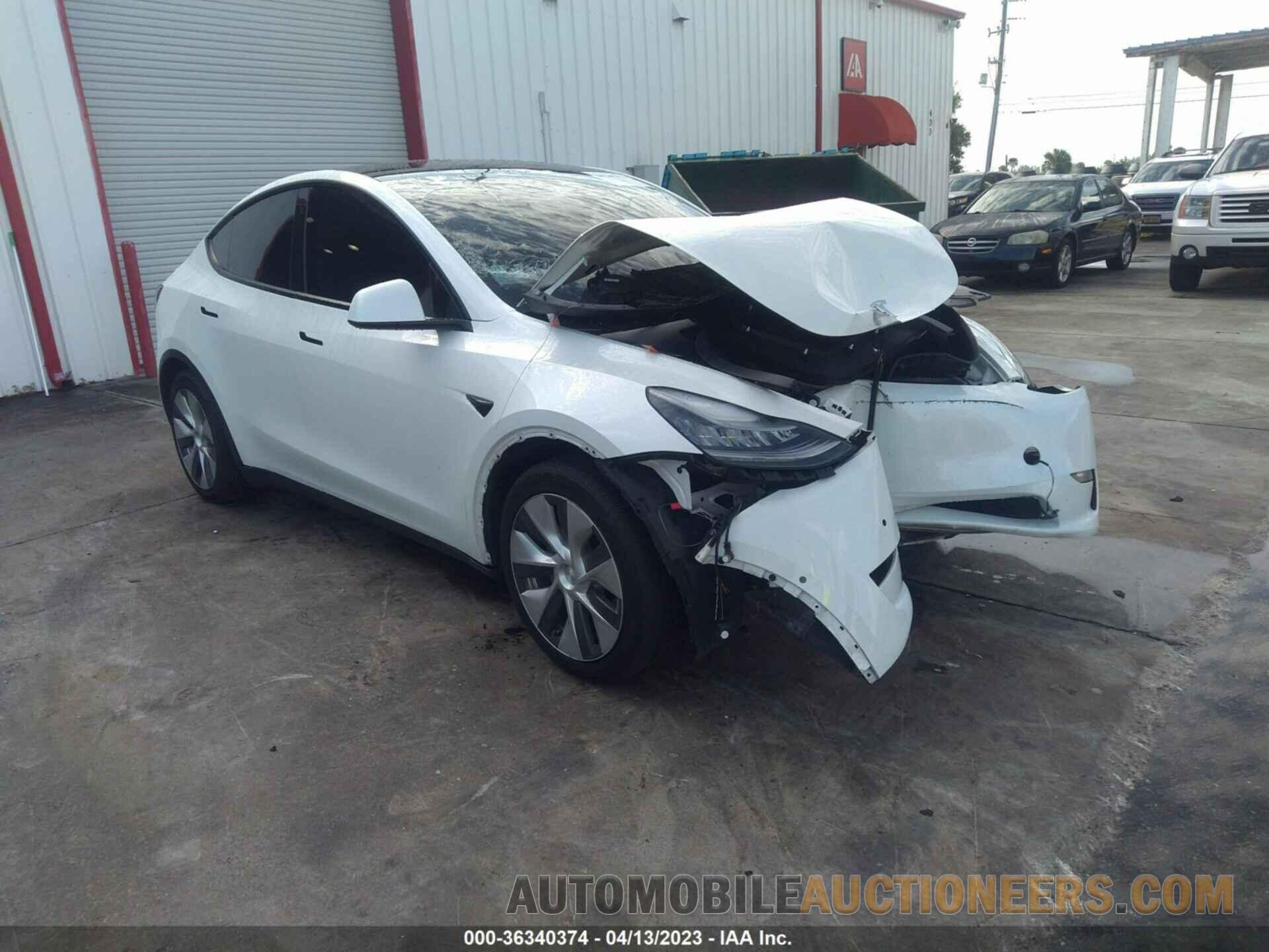 5YJYGDED6MF105537 TESLA MODEL Y 2021