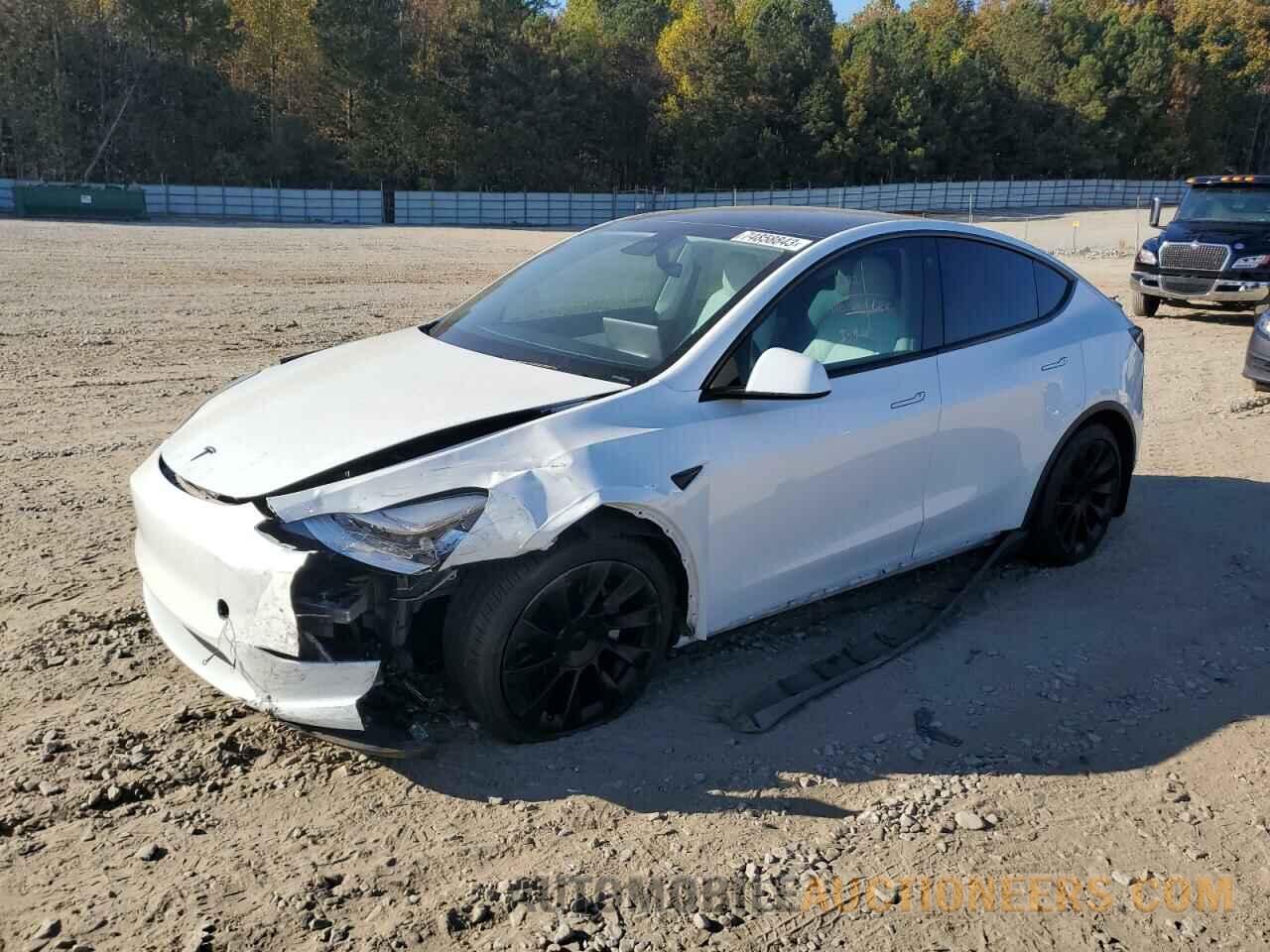 5YJYGDEE0LF040580 TESLA MODEL Y 2020