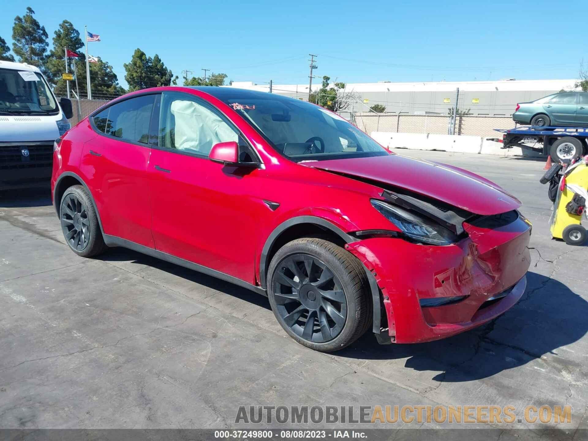 5YJYGDEE0LF053684 TESLA MODEL Y 2020