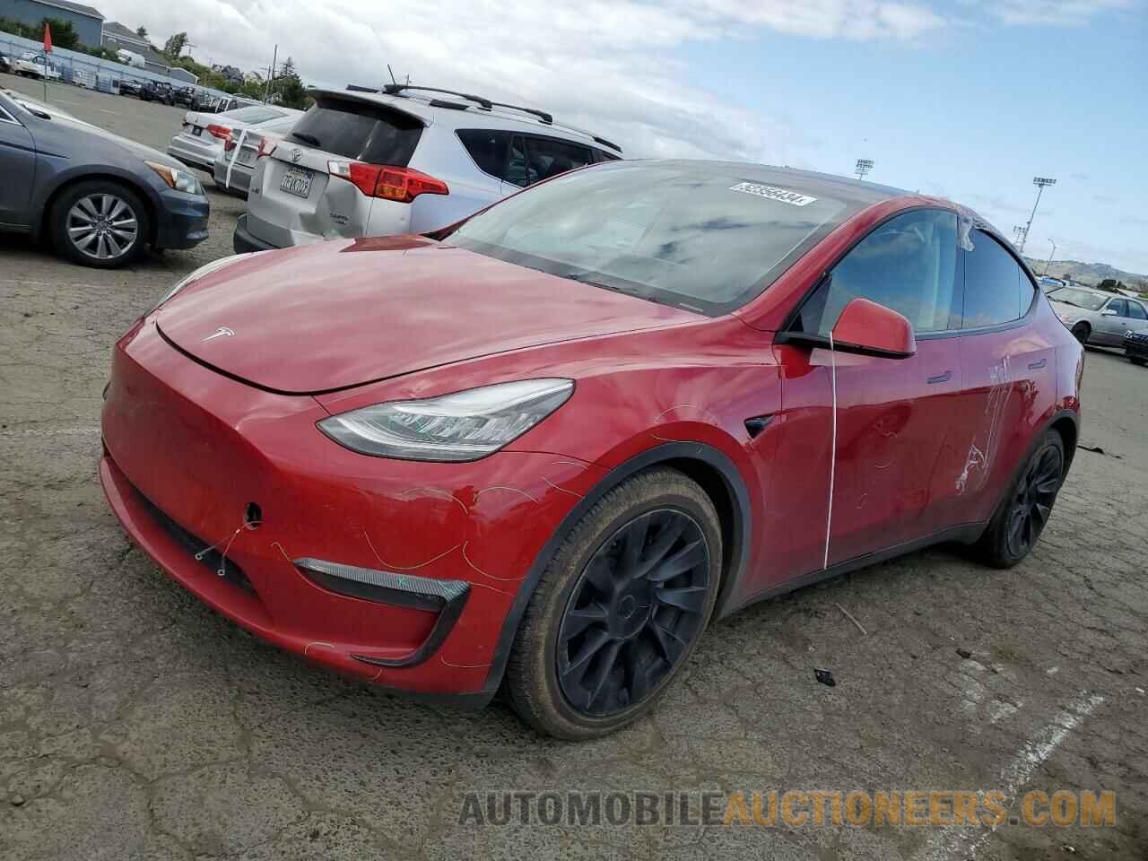 5YJYGDEE0MF072270 TESLA MODEL Y 2021