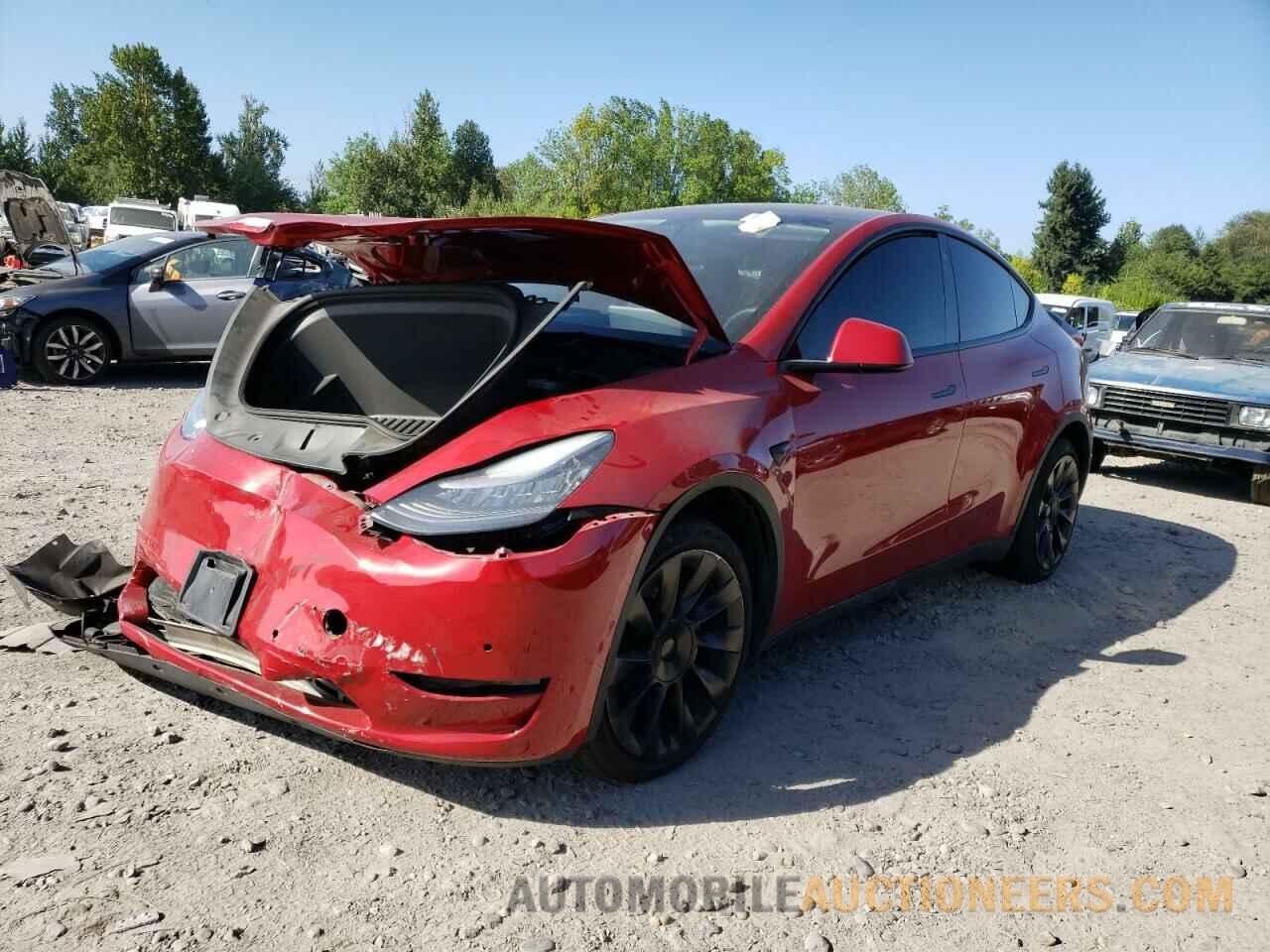 5YJYGDEE0MF089764 TESLA MODEL Y 2021