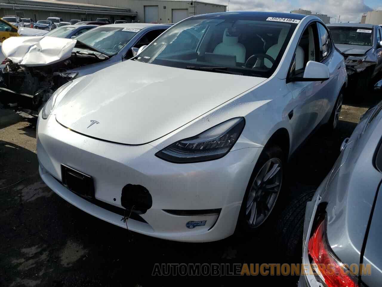 5YJYGDEE0MF093345 TESLA MODEL Y 2021