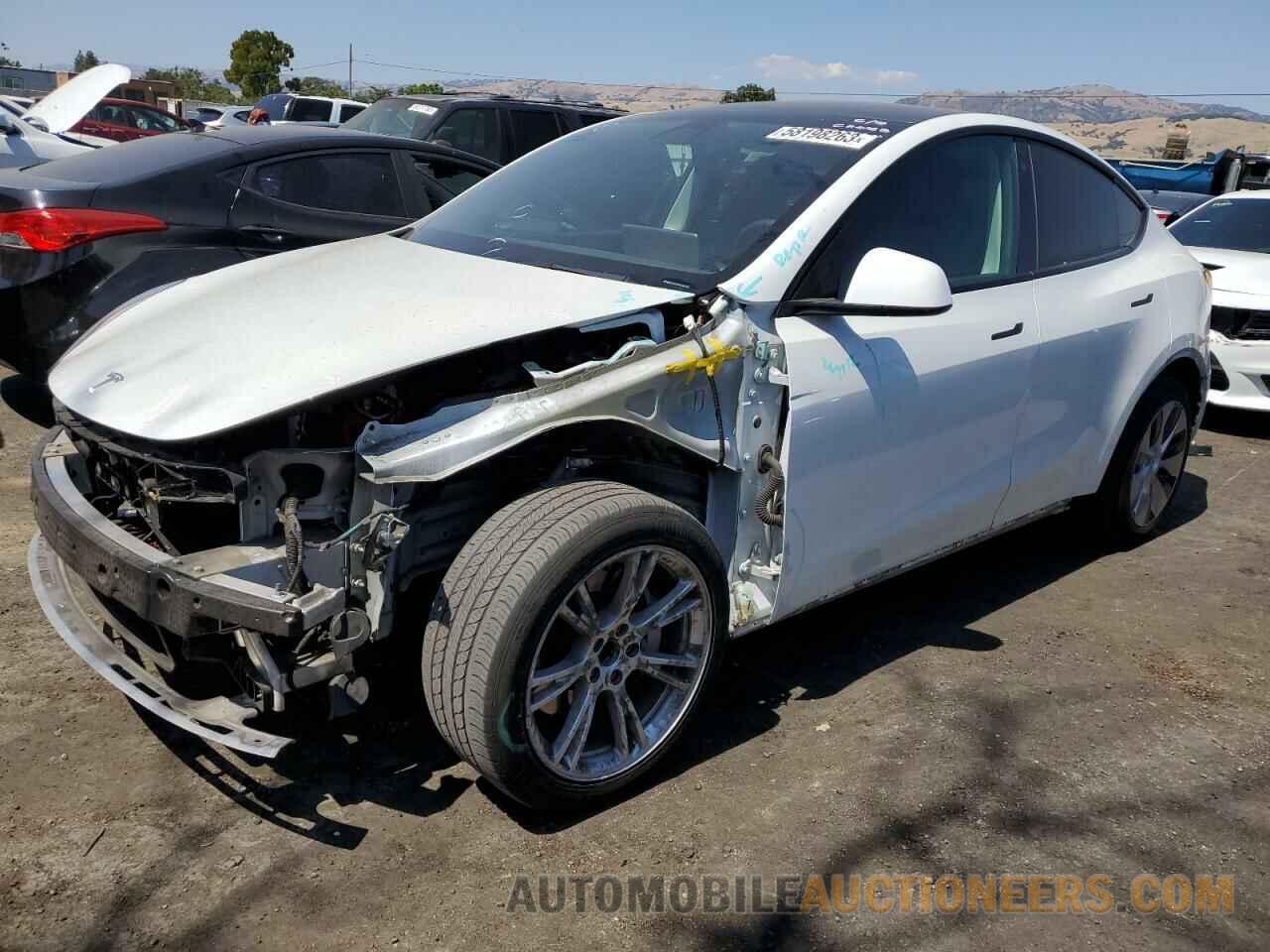 5YJYGDEE0MF094155 TESLA MODEL Y 2021